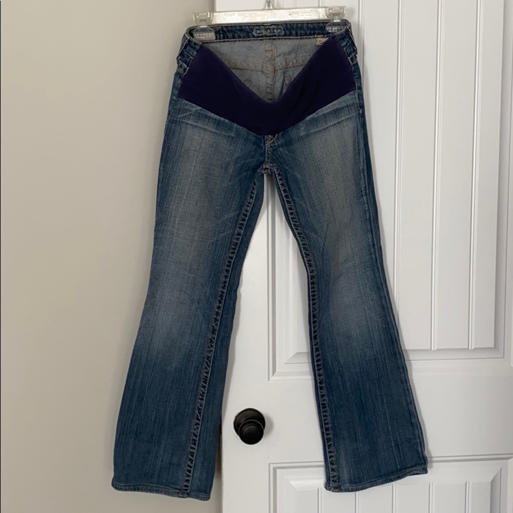 Big Star Maddie boot cut maternity jeans